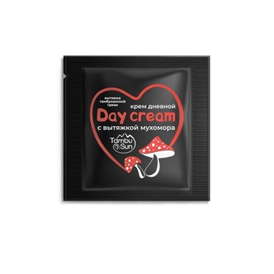 Крем Дневной с вытяжкой мухомора, саше, 10 г, «TambuSun»