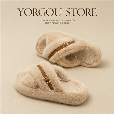Slippers, demi-season non-slip keep warm footwear