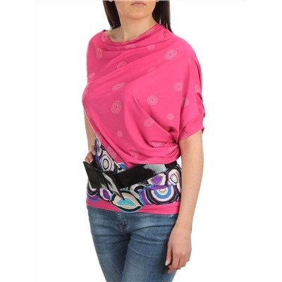 5962 PINK Туника женская (90% полиэстер, 10% эластан)