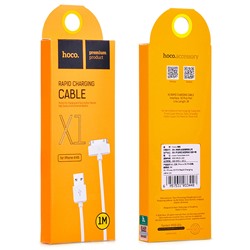 USB-кабель hoco X1 Cable Rapid Charging For iPhone 4 / 4s 1 м