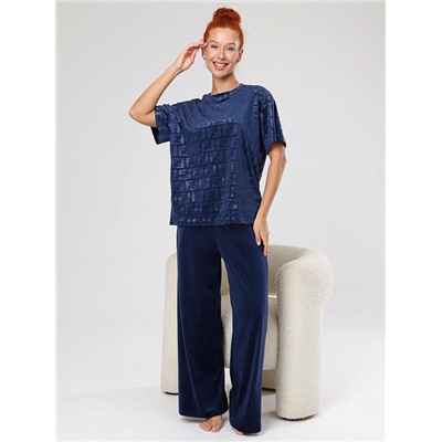 Костюм Элнора жаккард синий ИвК