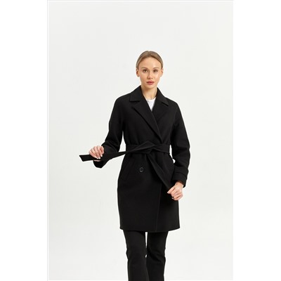 Пальто женское демисезонное 22970 (черный)