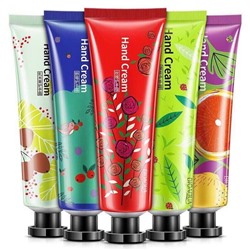 Набор парфюмированных кремов для рук 5 штук Hand Cream Plant Extract Bioaqua