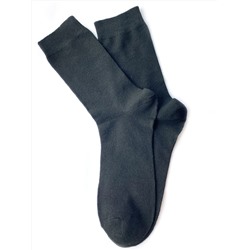 Мужские носки высокие черные арт.002 / 12 пар