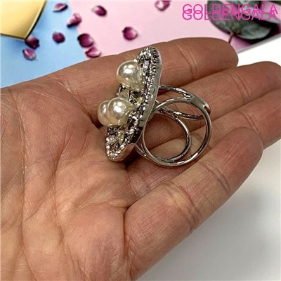 211528 Зажим для платка диаметр 3,5 см БР1/1