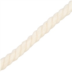 Веревка х/б, D 10 мм, L 11 м, крученая, 211 кгс Сибртех