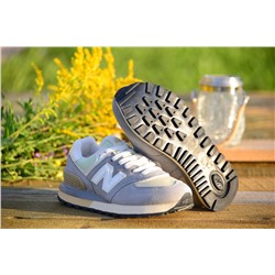 New Balance 574 из натуральной замши и кожи