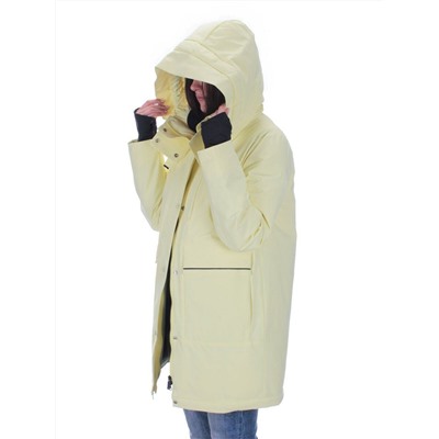 22352 YELLOW Куртка зимняя женская (200 гр. холлофайбера)