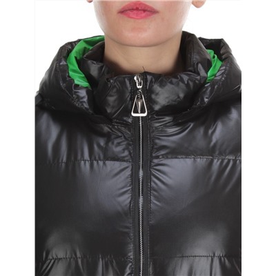 8266 BLACK Куртка демисезонная женская BAOFANI (100 гр. синтепон)