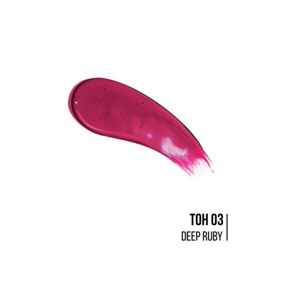 Тинт для губ "LIP TINT AQUA GEL" тон: 03, deep ruby (10325455)