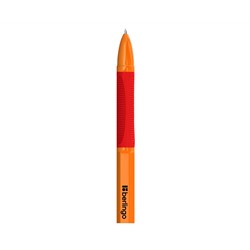 Ручка шариковая Berlingo "Tribase grip orange" красная, 0,7мм, грип