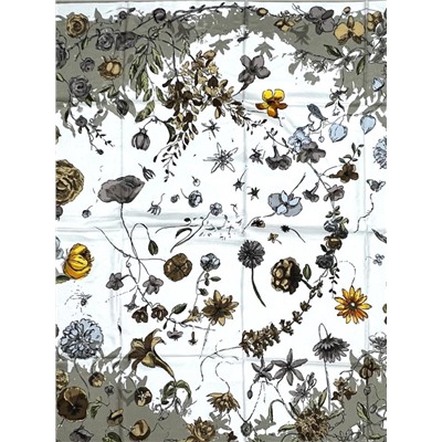 Платок шелковый большой "Парижанка" Арт 2428/21