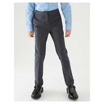 Girls' Super Skinny Leg School Trousers (2-18 Yrs)