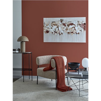 Панно декоративное Fleur, 70х120 см, бежевое