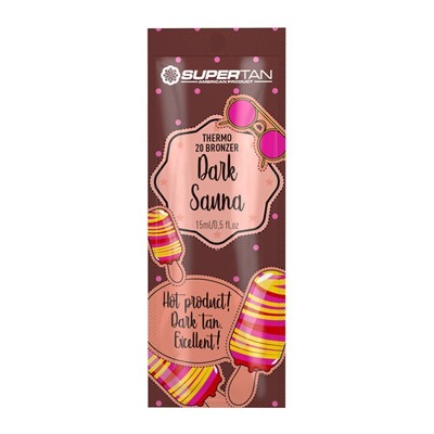 Крем для солярия Dark Sauna, SuperTan, 15 мл