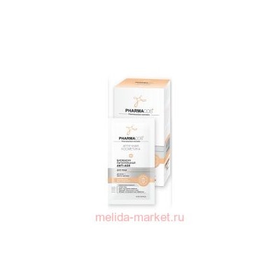 Витэкс Pharmacos Биомаска для лица питательная Anti-Age 10 мл