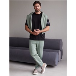 Брюки джоггеры на резинке из премиального футера двухнитки