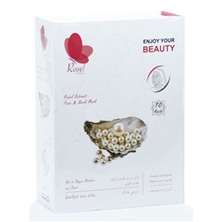 Маска + крем для лица Rosel Cosmetics Face Mask Pearl Extract 36 + 6 g