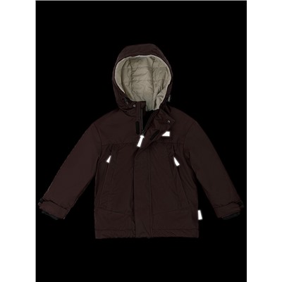 Куртка утепленная для мальчика NIKASTYLE 4м3324 орех Nikastyle