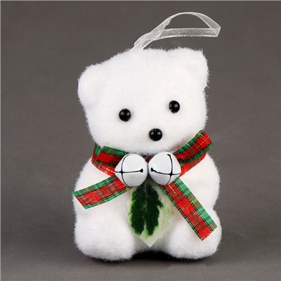 Игрушка «Мишка» с колокольчиком, 10 см