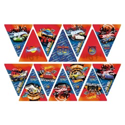 Гирлянда поздравительная "Hot Wheels"