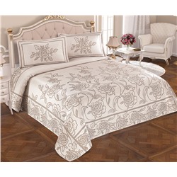 Жаккардовое Покрывало 240x260 см с 2-мя Наволочками 60x80 см Delux Seri - My Bed