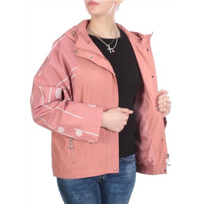 F2088 CORAL  Ветровка женская MARIA (65%хлопок 35% полиэстер)