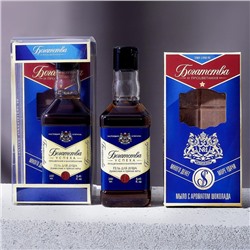 Подарочный набор «Богатства и процветания», гель для душа виски 250 мл и мыло для рук, Чистое счастье