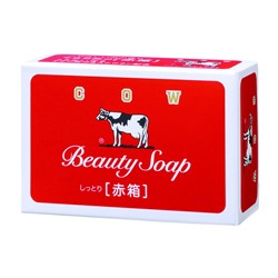 Молочное увлажняющее туалетное мыло с пудровым ароматом роз Beauty Soap, COW, 90 г