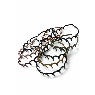 Ободок "Гребенка" 12 штук ОБ04/012