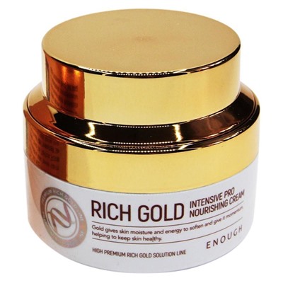 Крем для лица Enough Rich Gold Intensive Pro Nourishing Cream питательный с золотом 50 ml