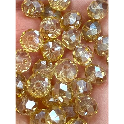 Хрустальные бусины для рукоделия 7 мм 29 шт