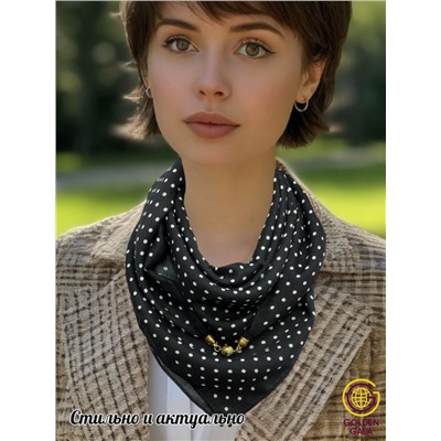 Платок на шею с украшением Артикул 2455/38