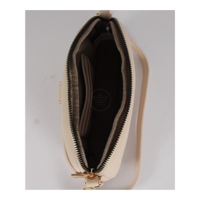 Сумка женская искусственная кожа DJ-СМ 7320- SCALLOP SHELL,  1отд,  плечевой ремень,  розовый 263845