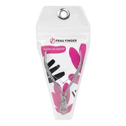 Frau Finger Кусачки маникюрные для кутикулы / Classic FN-205/6DP, двойная пружина, ручная заточка, 6 мм