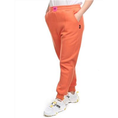 07 ORANGE Брюки спортивные женские на флисе (100% хлопок) 7986