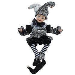 GAEM Игрушка мягконабивная "Клоун", сидячий L15 W28 H29 см, полный рост 50 см