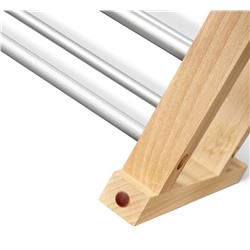 Полка для обуви Альберо SHT-SR9
                        прозрачный лак / алюм.металлик