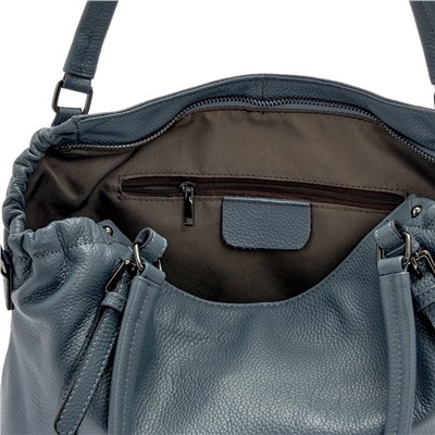 JS-1923-70 голубая сумка женская (кожа) Jane's Story