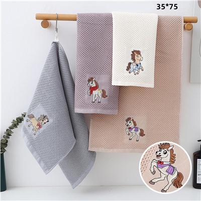 Акция “Лошадки Вышивка” ХЛОПОК 35*75 Символ 2026 года