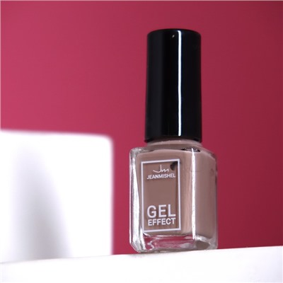 Лак для ногтей с эффектом геля, Jeanmishel, тон 352, бежевый, 6 мл