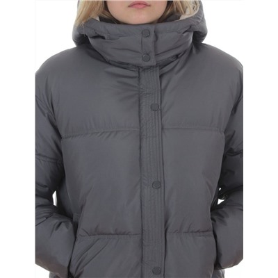 S24-292 GRAY Куртка зимняя женская (150 гр. холлофайбер)
