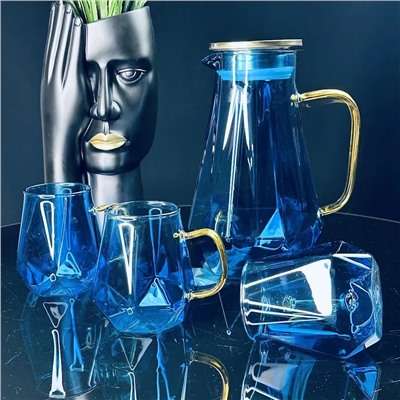 160-262 Набор графин 1850мл и 6 стаканов в под.уп.(х8)