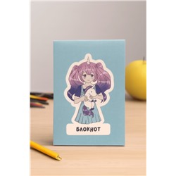 Блокнот А7 Аниме "I'm unique unicorn girl"