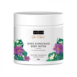 Масло для тела с Гхи и Кумкумади (100 г), Ghee Kumkumadi Body Butter, произв. Kapiva