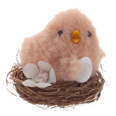 GAEM Изделие декоративное "Гнездо пасхальное", L6 W6 H6 см, 2в.