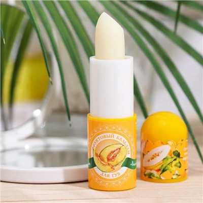 Фруктовый бальзам для губ, дыня, 3.8 г