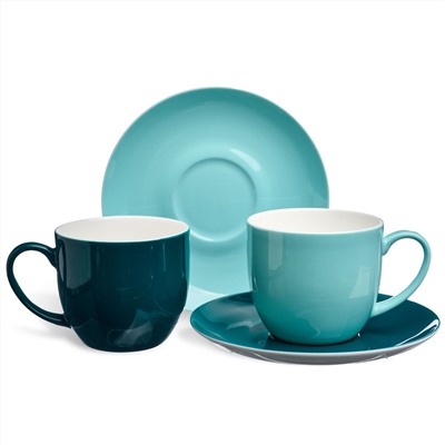 ЧАЙНЫЙ НАБОР LEFARD "TET-A-TET" НА 2 ПЕР. 4 ПР. 300 МЛ (КОР=18НАБ.)