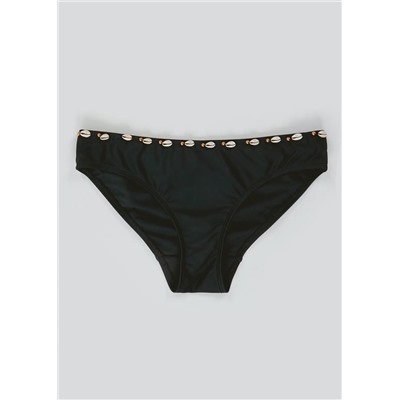 Shell Trim Bikini Bottoms