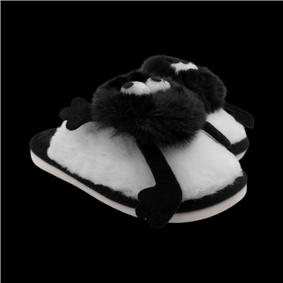 Тапочки меховые 10217 белые